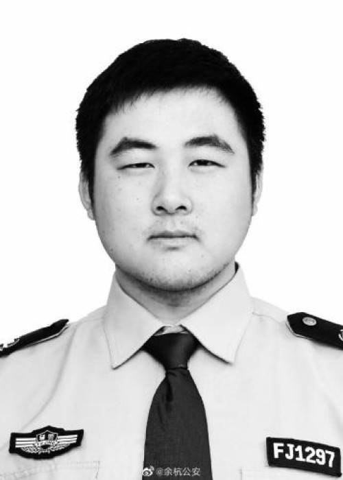 姚晓琦 图片来源：杭州市公安局余杭区公安分局官方微博