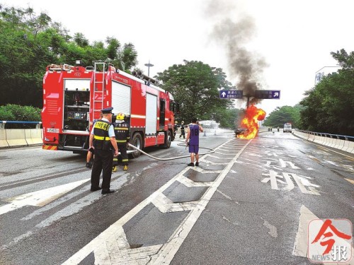 柳州胜利立交桥车祸调查：被烧身亡司机涉嫌醉驾