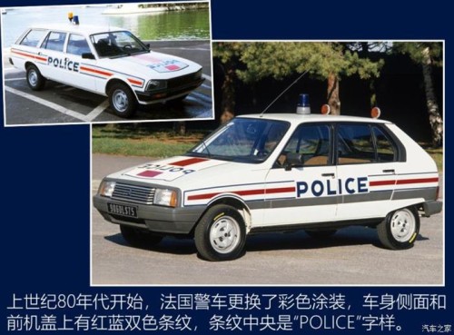 警车涂装,世界警车大观