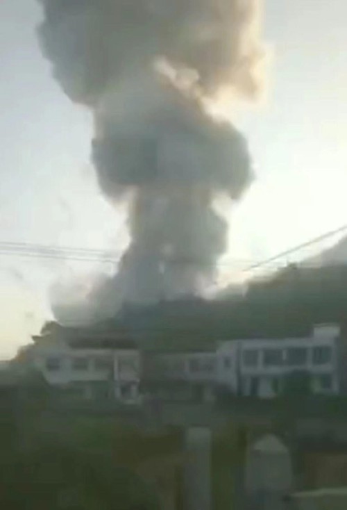  ▲ 12月4日，湖南浏阳一烟花厂发生爆炸。