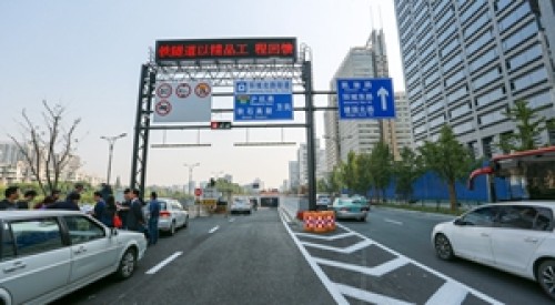 杭州环城北路隧道周四通车