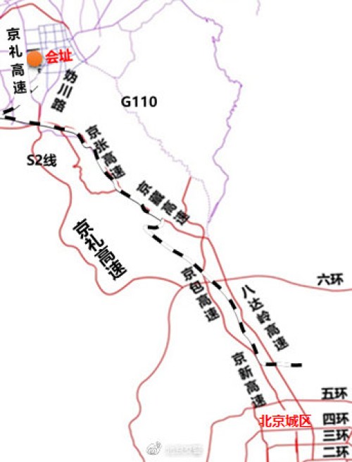 2019五一北京交通易堵道路、事故高发点段及安全提示