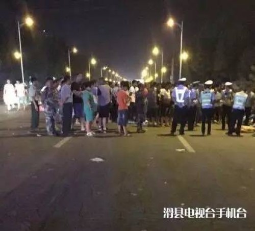 滑县发生一起车祸致一死两伤 肇事司机逃逸