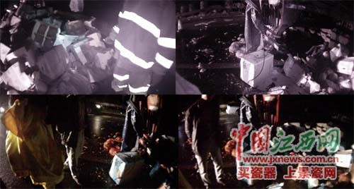 民警用执法记录仪拍下当时场景