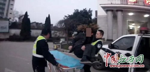 男子被成功救助