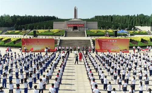 淄博市“我与祖国共成长 争做小小追梦人”主题队日示范活动举行.jpg