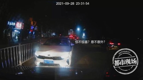 赣州一小伙深夜醉驾逆行恰遇交警，还问：“大概扣多少分？”