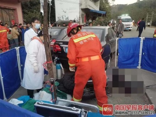 看着都痛！车祸中，金属管插入13岁伤者头部